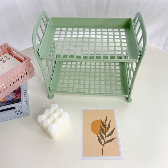 Two-Storey Desk Shelf — Considered Home Styling — Lifestyle 2