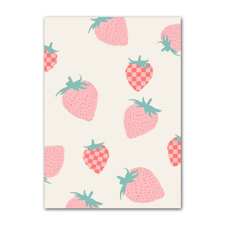 Sweet N' Sour Checkered Canvas Posters — Considered Home Styling — Lifestyle 5