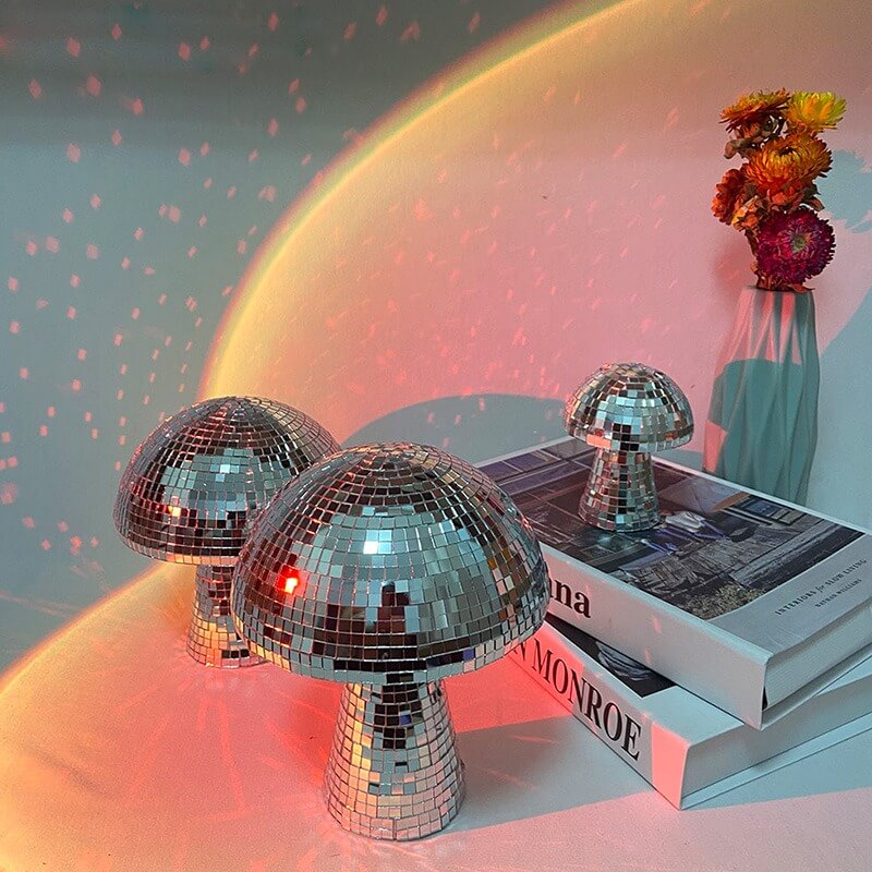 Mushroom Disco Ball — Considered Home Styling — Front view