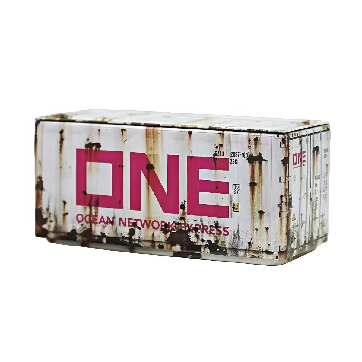 Mini Shipping Container Desk Storage Box — Considered Home Styling — Lifestyle 4