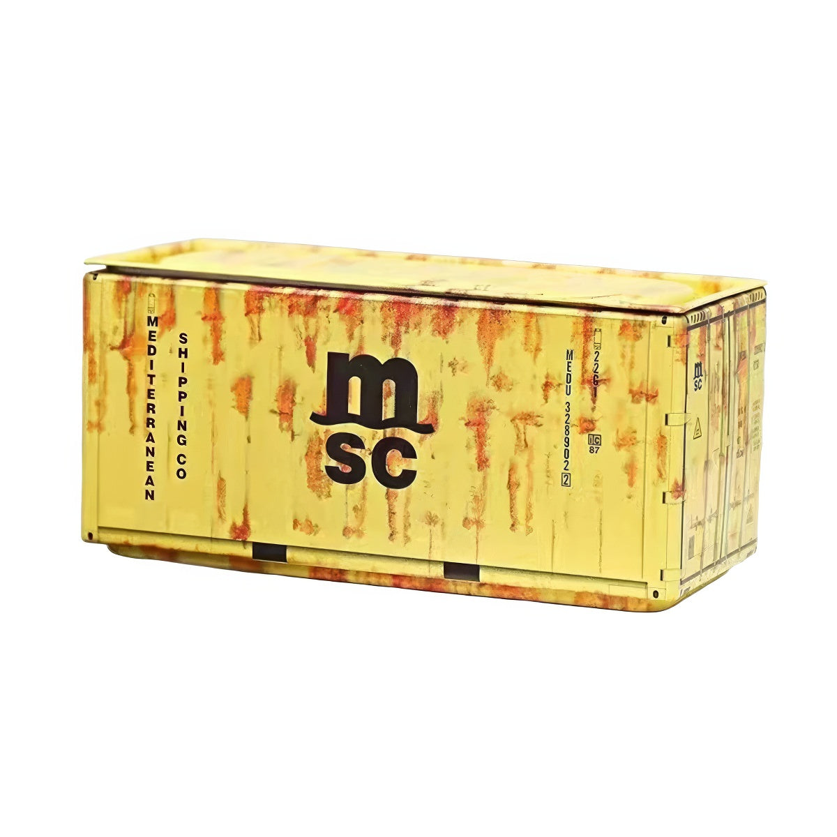 Mini Shipping Container Desk Storage Box — Considered Home Styling — Lifestyle 5