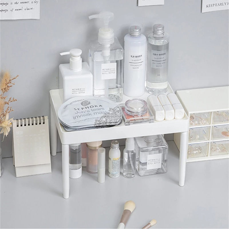 Stackable Desktop Shelf Organizer — Considered Home Styling — Lifestyle 1