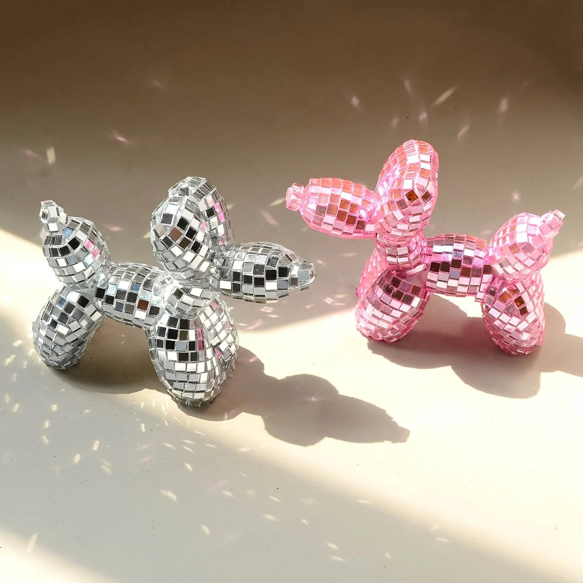 Mini Disco Balloon Dog Decor Sculpture — Considered Home Styling