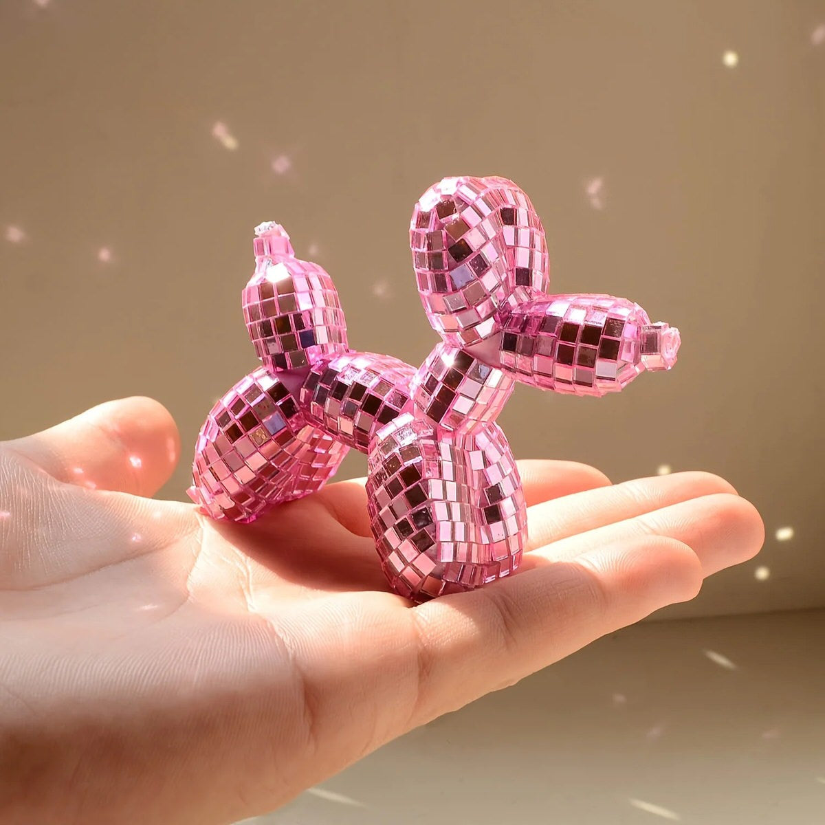 Mini Disco Balloon Dog Decor Sculpture — Considered Home Styling