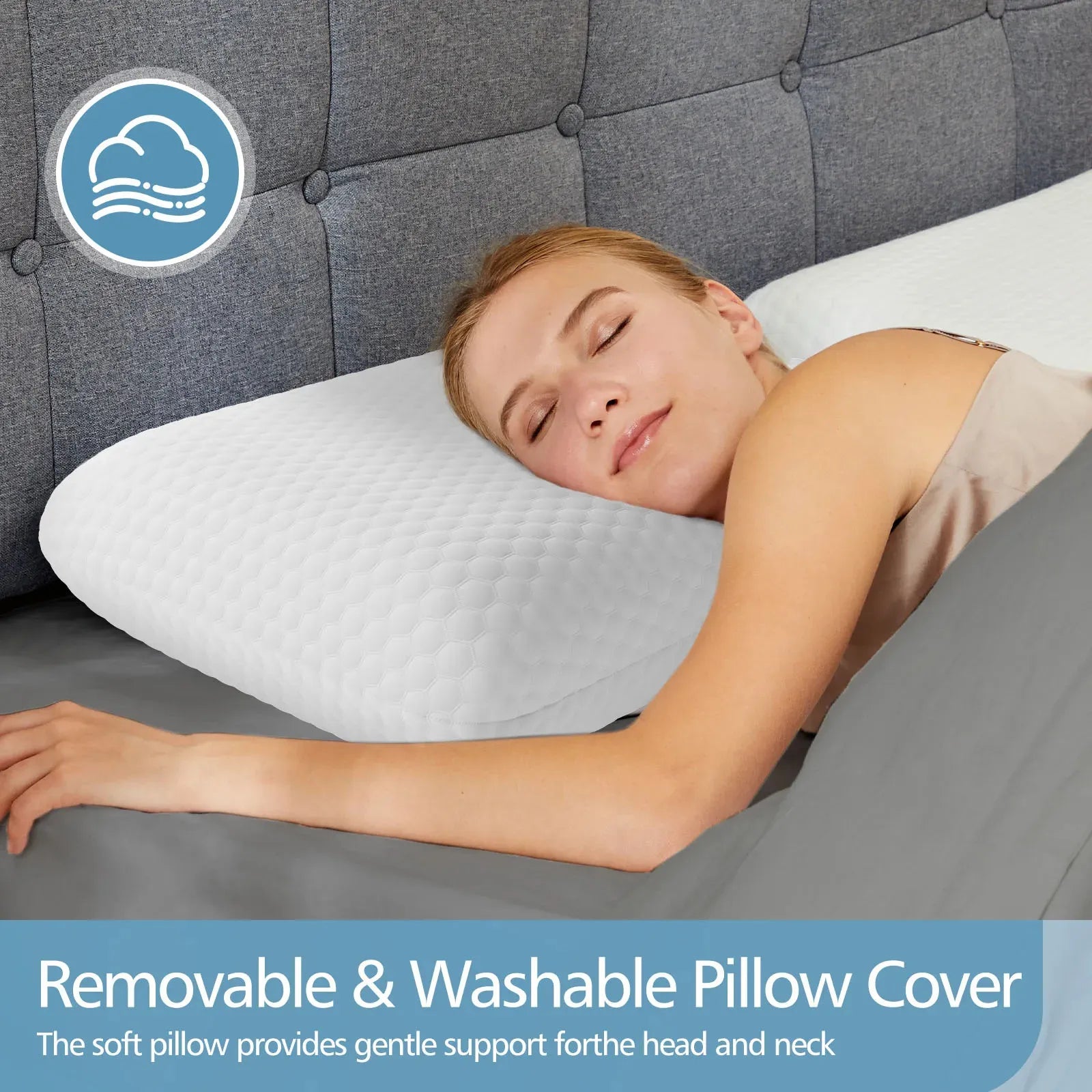 Contoured Memory Foam Pillow