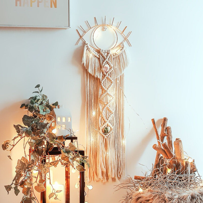 The Eye Macrame Wall Hanging — Considered Home Styling — Detail