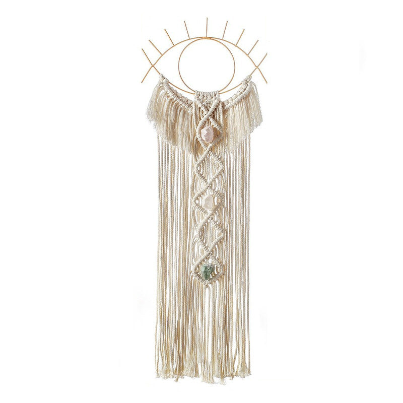 The Eye Macrame Wall Hanging — Considered Home Styling — Front view
