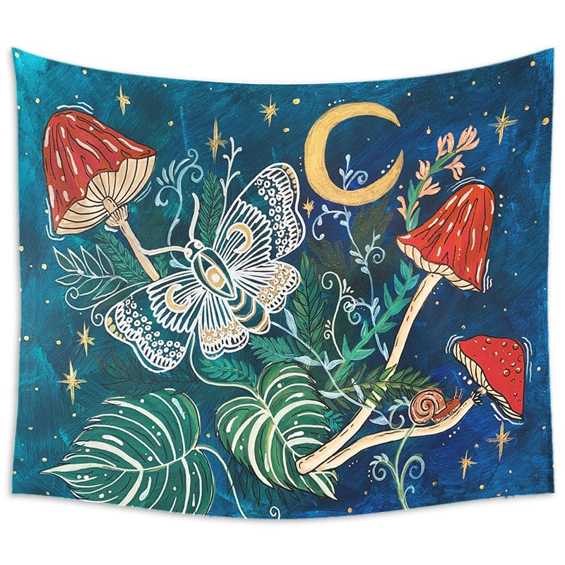 The Mystical Moth Tapestry — Considered Home Styling — Front view