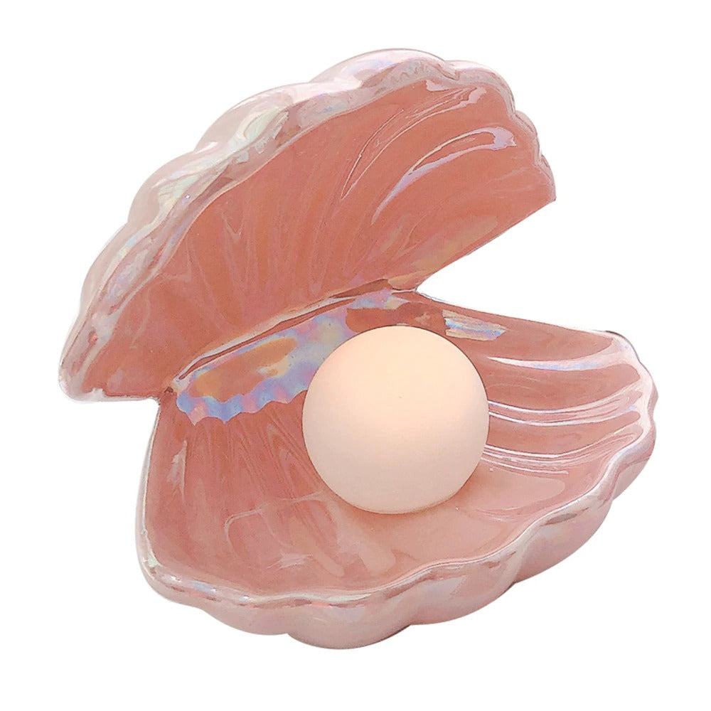 Fairy Shell Pearl Night Lamp — Warm LED Mood Lighting for Bedside — Lifestyle 7