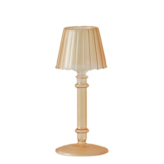 French Vintage Glass Candle Holder — Decorative Vase for Considered Styling — Lifestyle 7