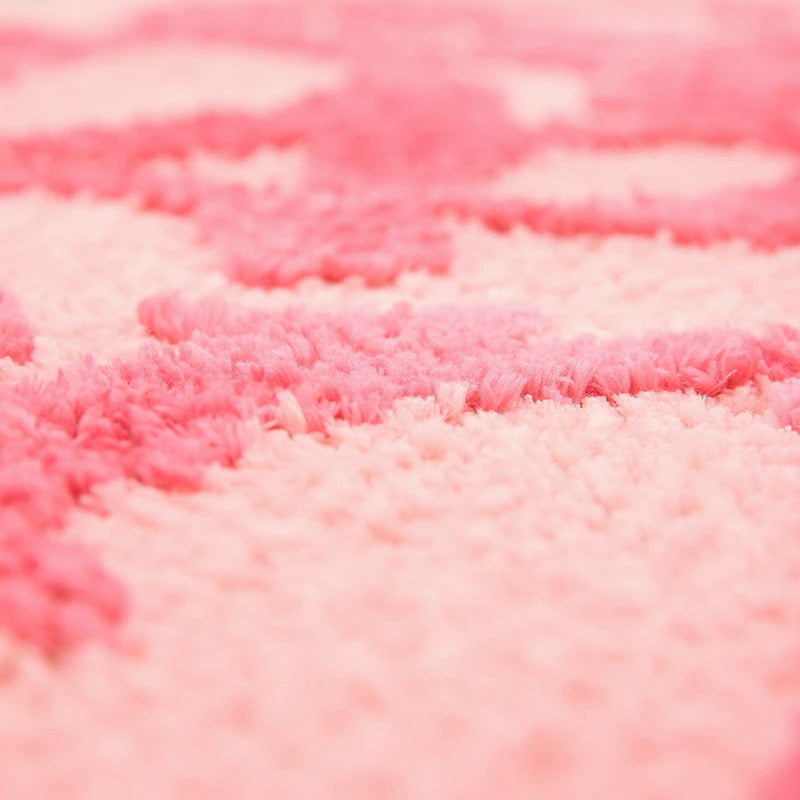 Girls Don't Cry Accent Rug — Soft Accent Rug for Bedroom Layering — Lifestyle 3