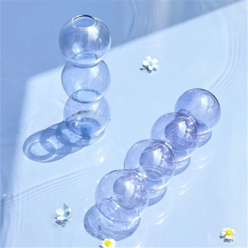 Glass Bubble Vase — Decorative Vase for Considered Styling — Lifestyle 2
