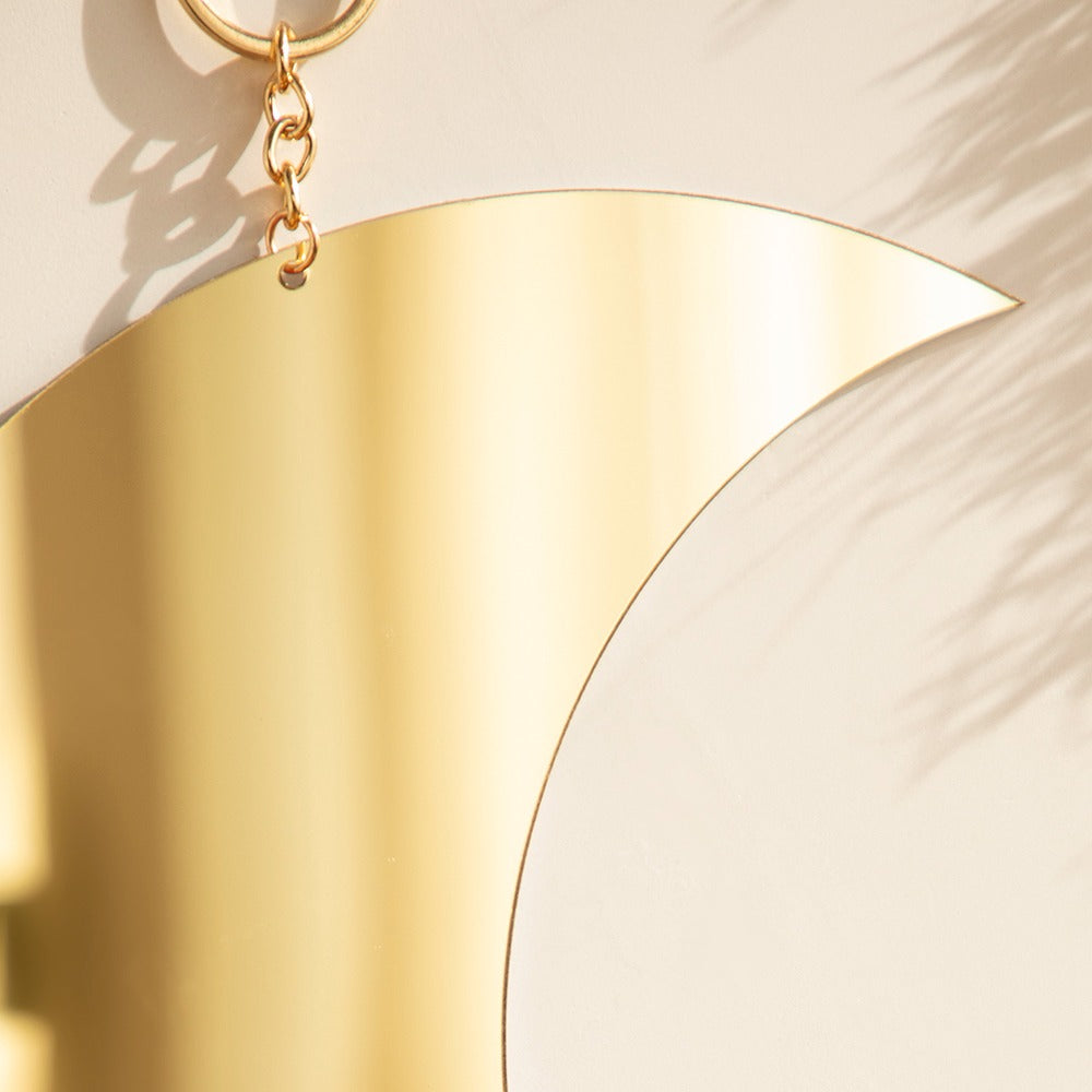 Mirror Moon Wall Decor — Considered Home Styling — Detail
