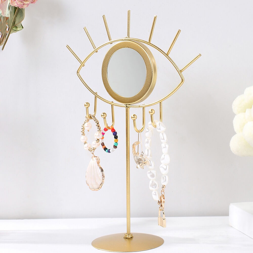 Golden Eye Jewelry Stand — Considered Home Styling — Lifestyle 1