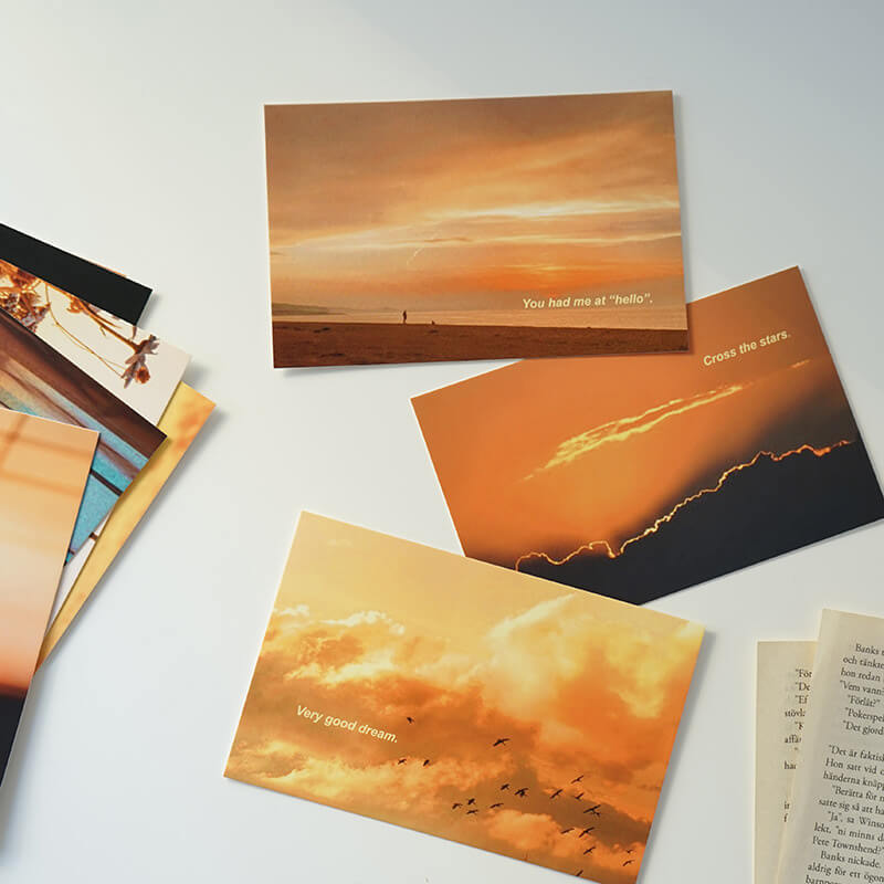 Golden Hour Wall Collage Postcards — Considered Home Styling — Lifestyle 3