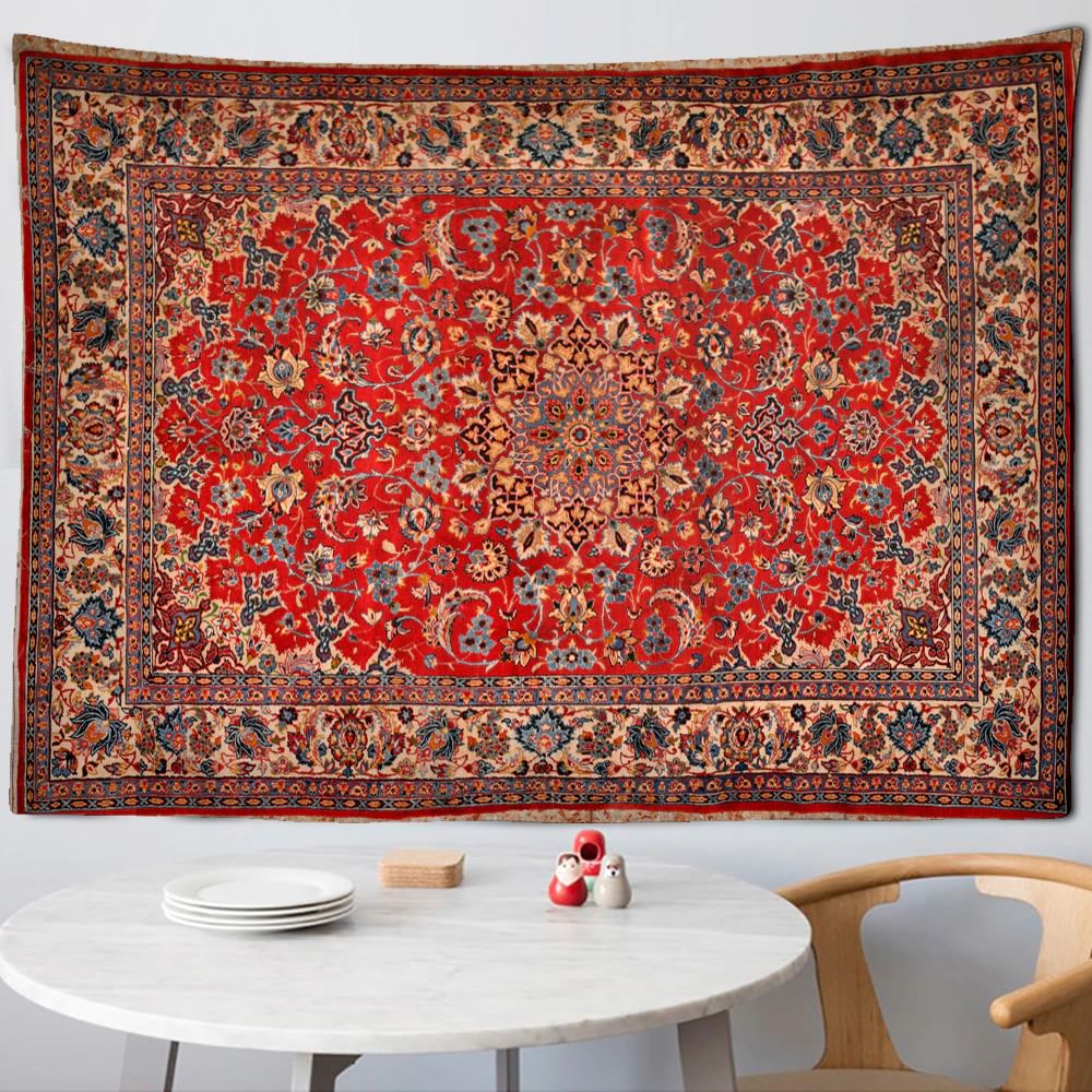 Old Grandmother's Carpet Tapestry — Considered Home Styling — Detail