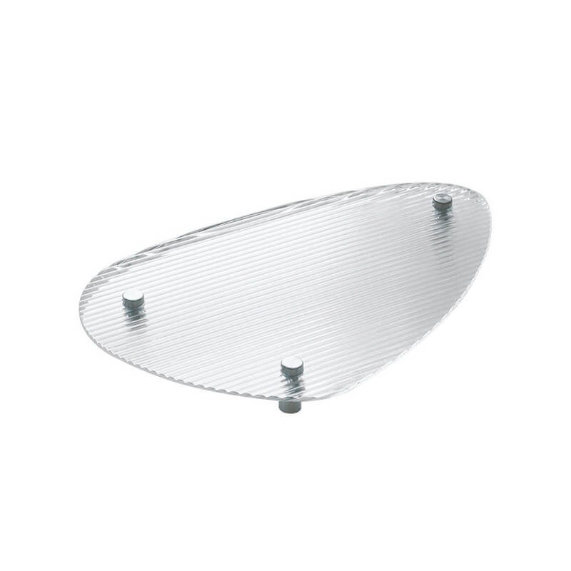 Grooved Acrylic Decorative Tray — Decorative Accent for Considered Styling — Lifestyle 6