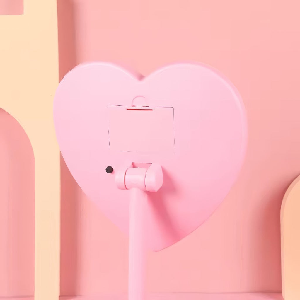 Heart Shaped Vanity Mirror With Lights — Considered Home Styling — Lifestyle 1