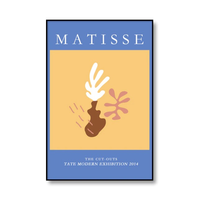 Henri Matisse Blue Prints Posters — Considered Home Styling — Lifestyle 5