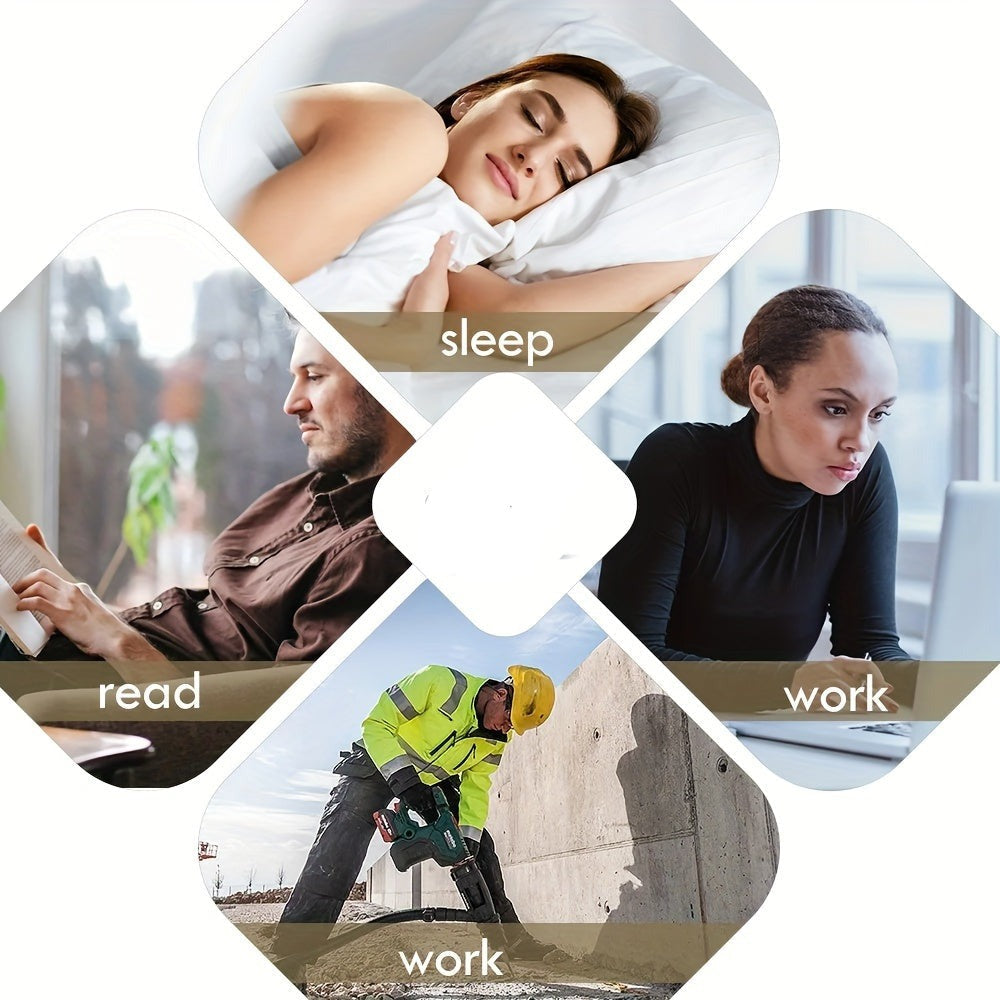 Soft Sleep Earplugs — Reusable Noise-Reducing Buds for Quiet Nights — Lifestyle 3