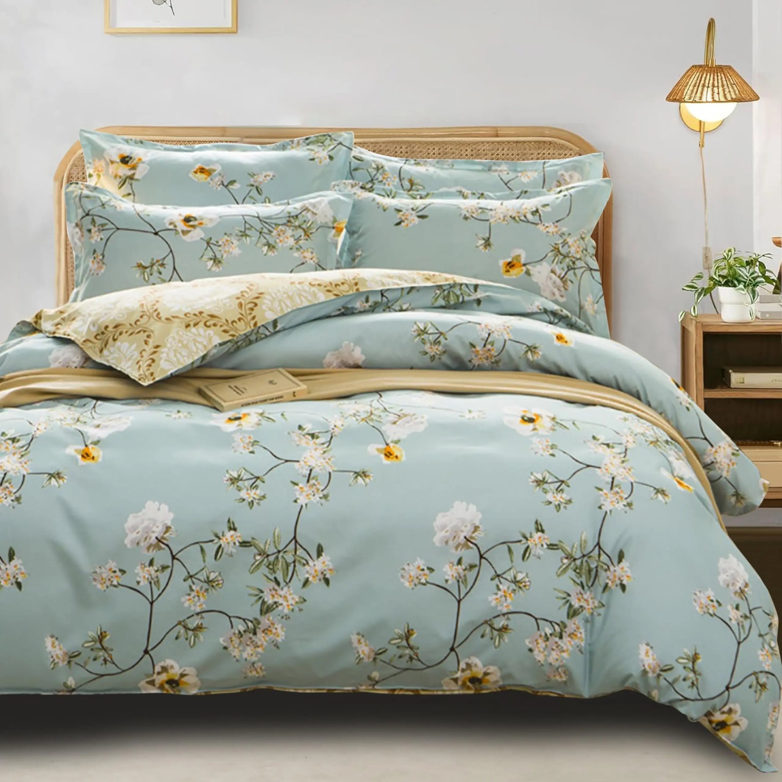 Cotton Duvet Cover Set — Lifestyle 5