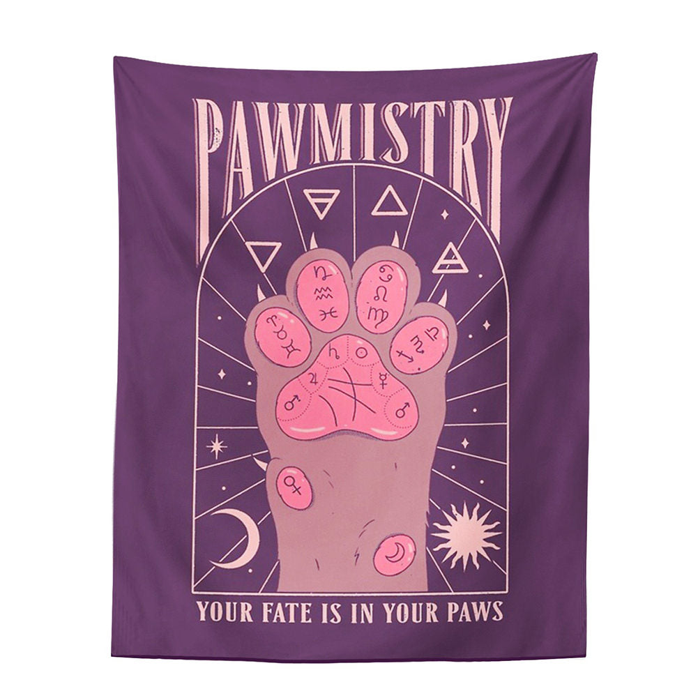 Pawmistry Tapestry — Considered Home Styling — Detail