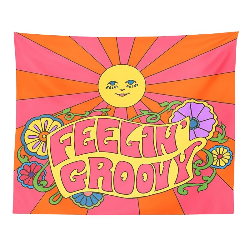 Feeling Groovy Tapestry — Considered Home Styling — Front view