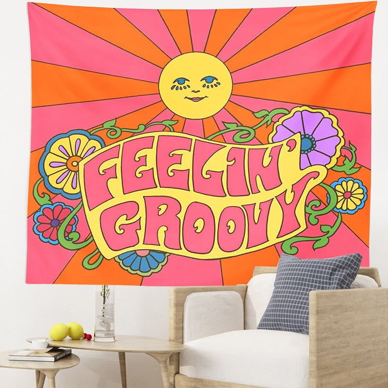 Feeling Groovy Tapestry — Considered Home Styling — Lifestyle 1