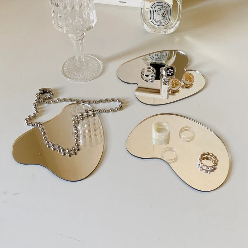 Blob Mirror Coaster — Considered Home Styling — Lifestyle 5