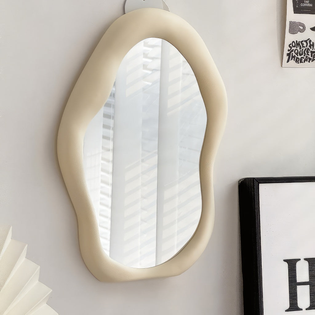 Irregular Blob Makeup Mirror — Considered Home Styling — Lifestyle 4