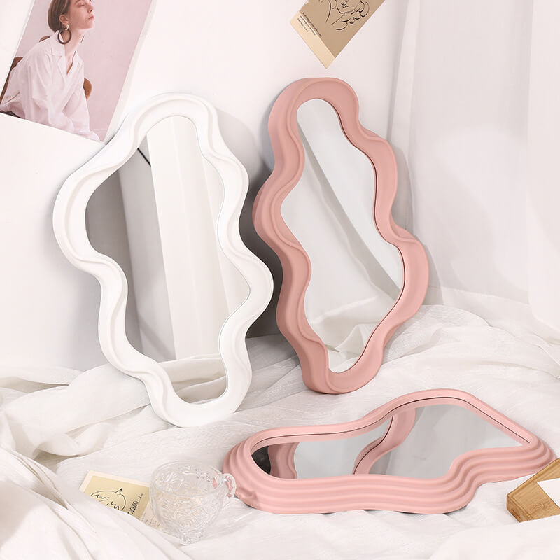 Irregular Wavy Wall Mirror — Considered Home Styling — Lifestyle 6