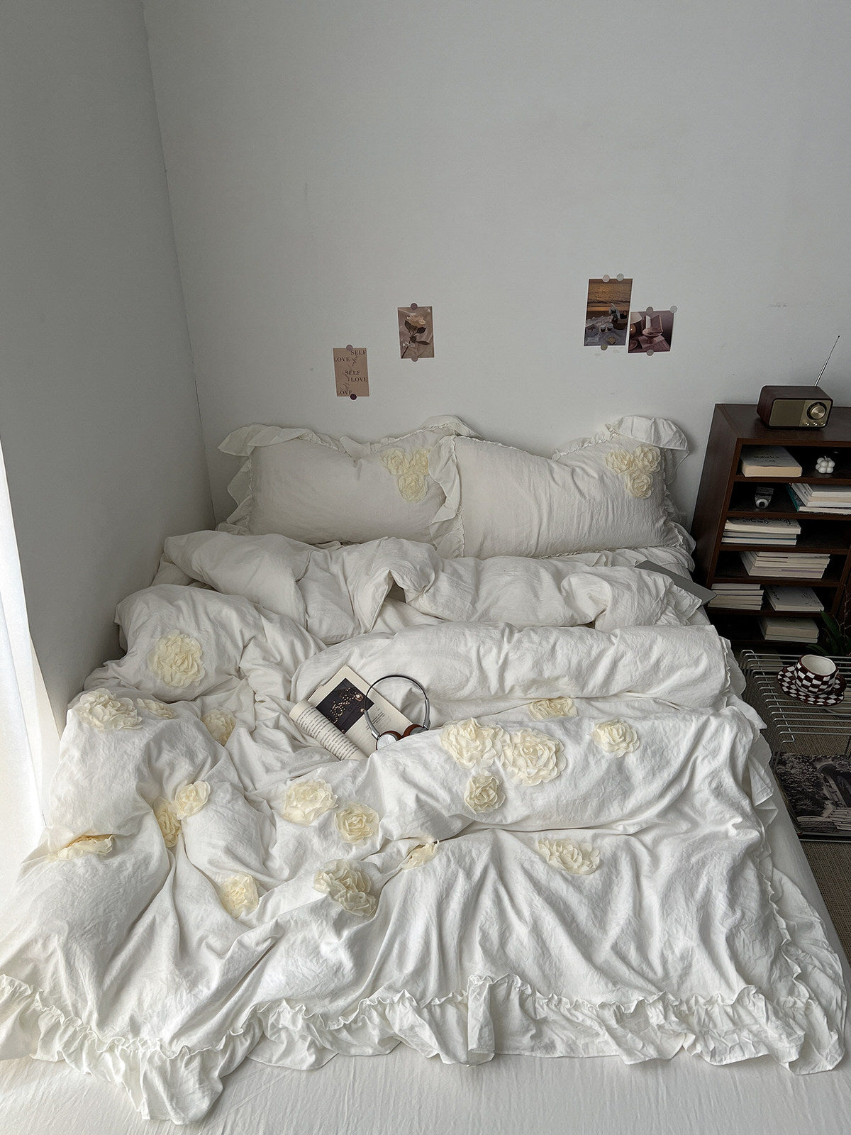 Romantic Floral Bedding — Considered Home Styling — Detail
