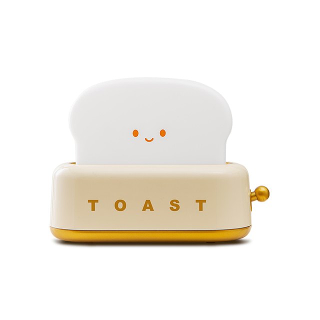 Toaster Night Light — Warm LED Mood Lighting for Bedside — Lifestyle 5