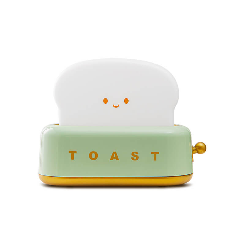 Toaster Night Light — Warm LED Mood Lighting for Bedside — Front view