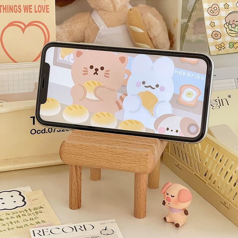 Chair Phone Stand — Considered Home Styling — Front view