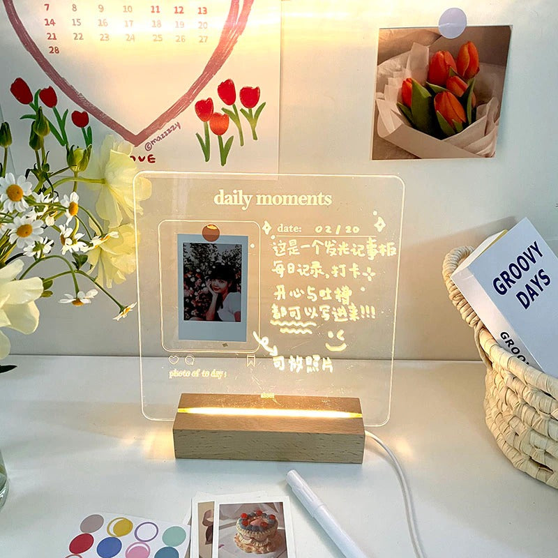 Korean Acrylic Memo Board — Considered Home Styling — Lifestyle 3