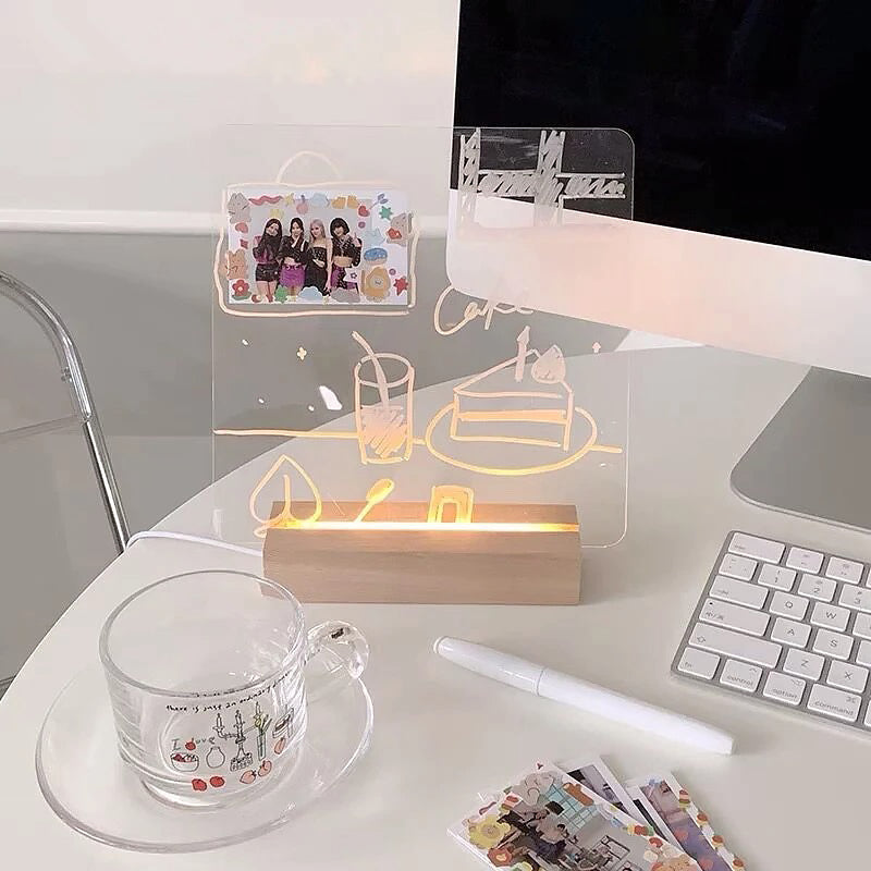 Korean Acrylic Memo Board — Considered Home Styling — Lifestyle 6