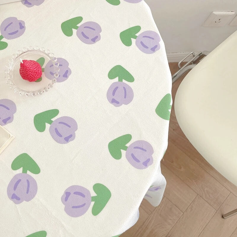Pastel Tulip Tablecloth — Considered Home Styling