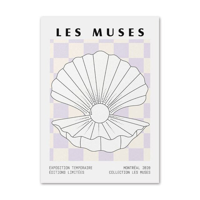 Les Muses Art Canvas Posters — Considered Home Styling