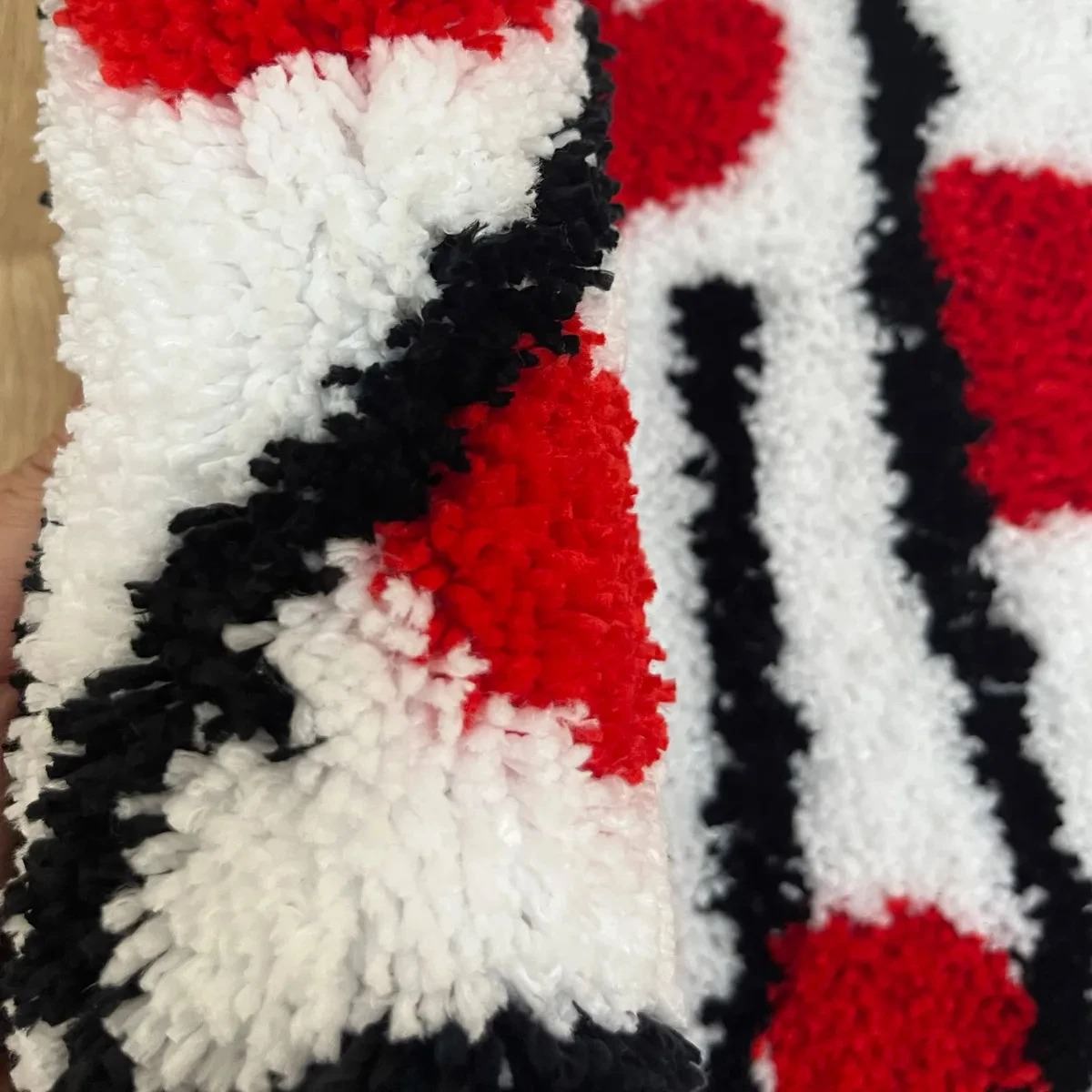 Lovely Ghost Tufted Accent Rug — Soft Accent Rug for Bedroom Layering — Lifestyle 4