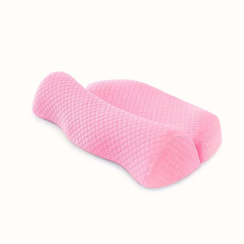 Adjustable Memory Foam Neck Pillow — Customisable Height for Shoulder & Cervical Support — Lifestyle 8