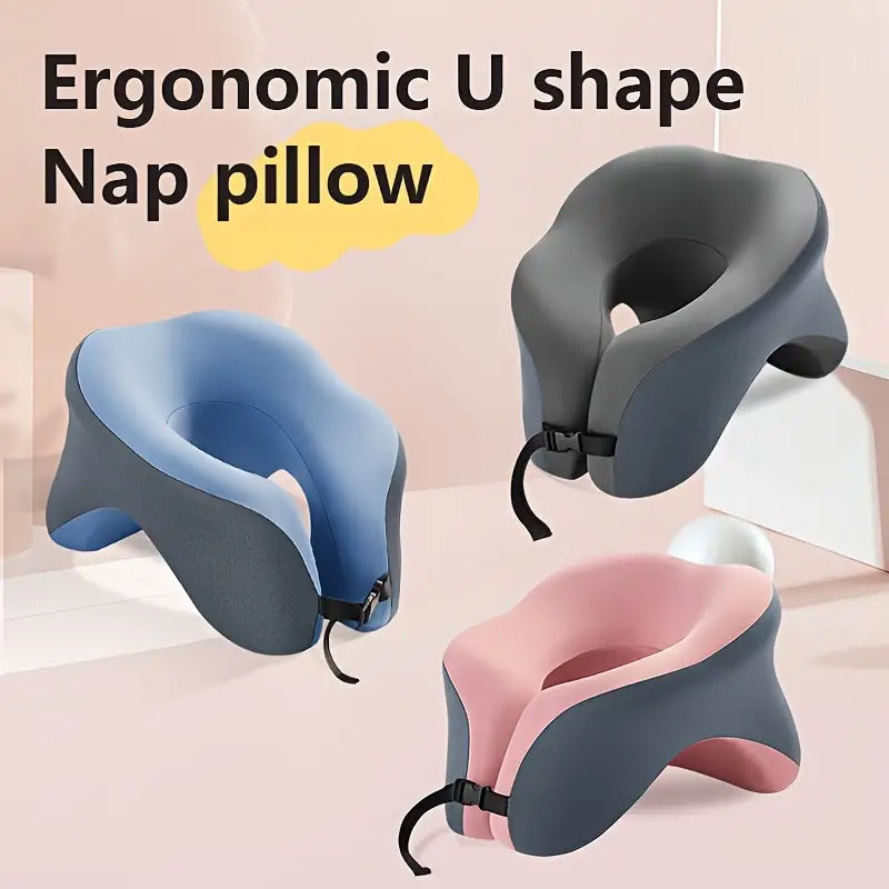 Nap & Travel Cervical Pillow — Compact Cushion for Camping and Naps — Lifestyle 4