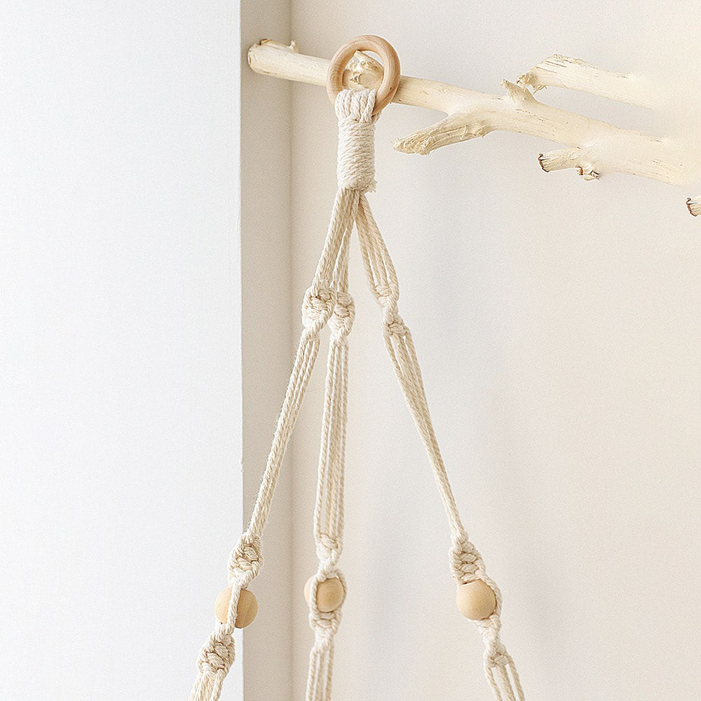 Macrame Hanging Corner Shelf — Considered Home Styling — Lifestyle 5