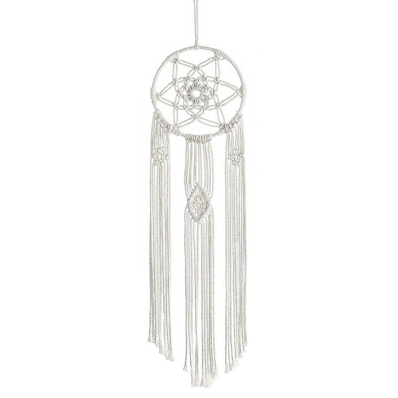 Guiding Star Macrame Dreamcatcher — Considered Home Styling — Front view