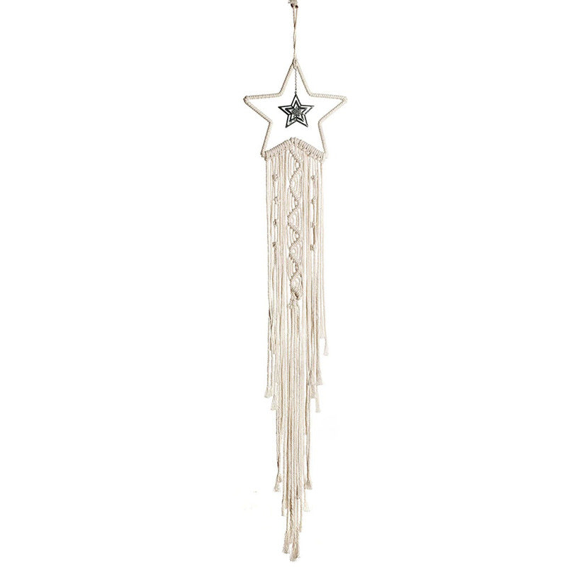 Star Macrame Dreamcatcher — Considered Home Styling — Front view