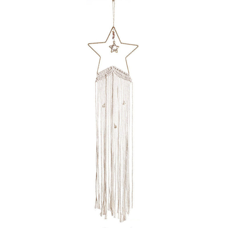 Star Macrame Dreamcatcher — Considered Home Styling — Detail