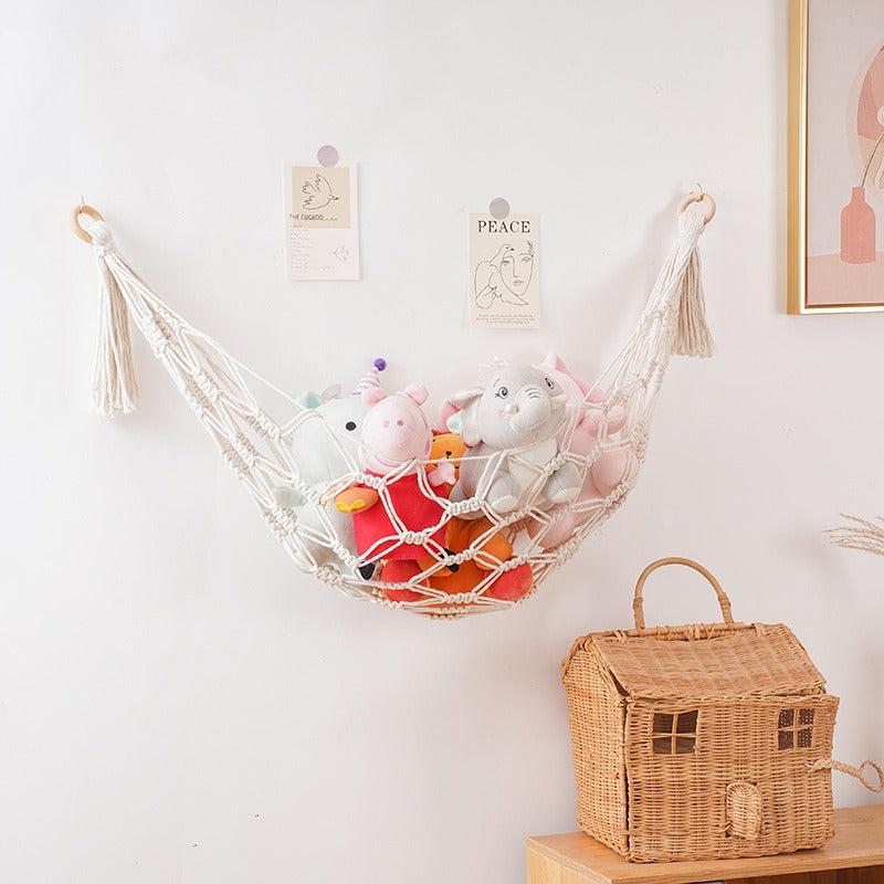 Macrame Toy Hammock — Considered Home Styling — Lifestyle 4