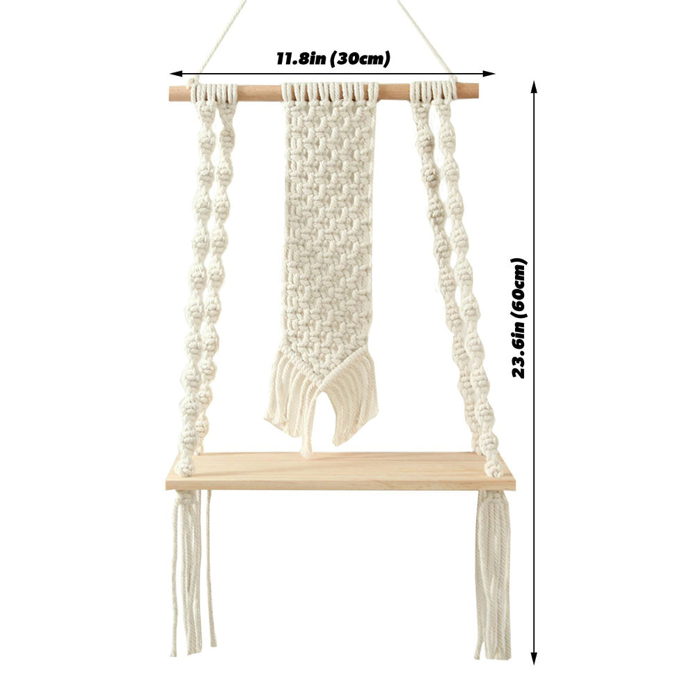 Macrame Wall Hanging Shelf — Considered Home Styling — Lifestyle 7