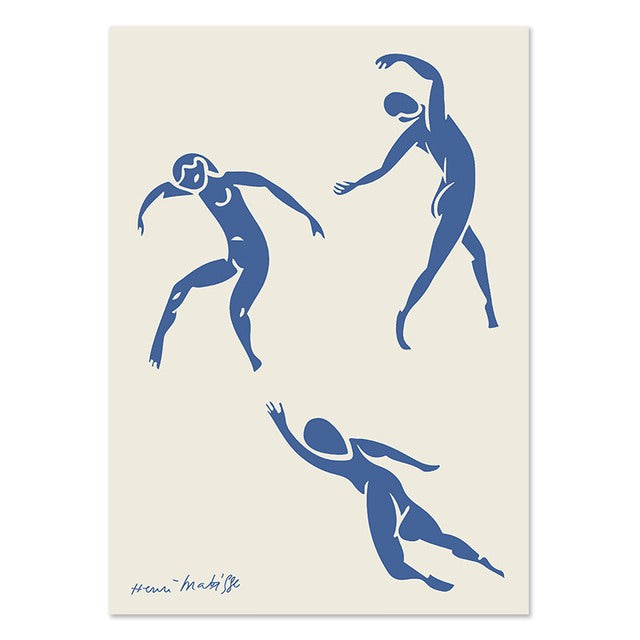 Matisse Abstractions Canvas Posters — Considered Home Styling — Lifestyle 6
