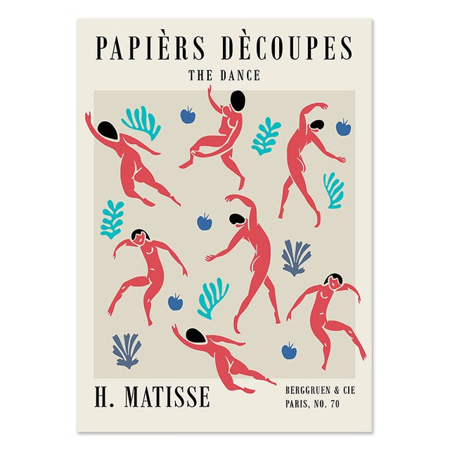 Matisse Abstractions Canvas Posters — Considered Home Styling — Lifestyle 7